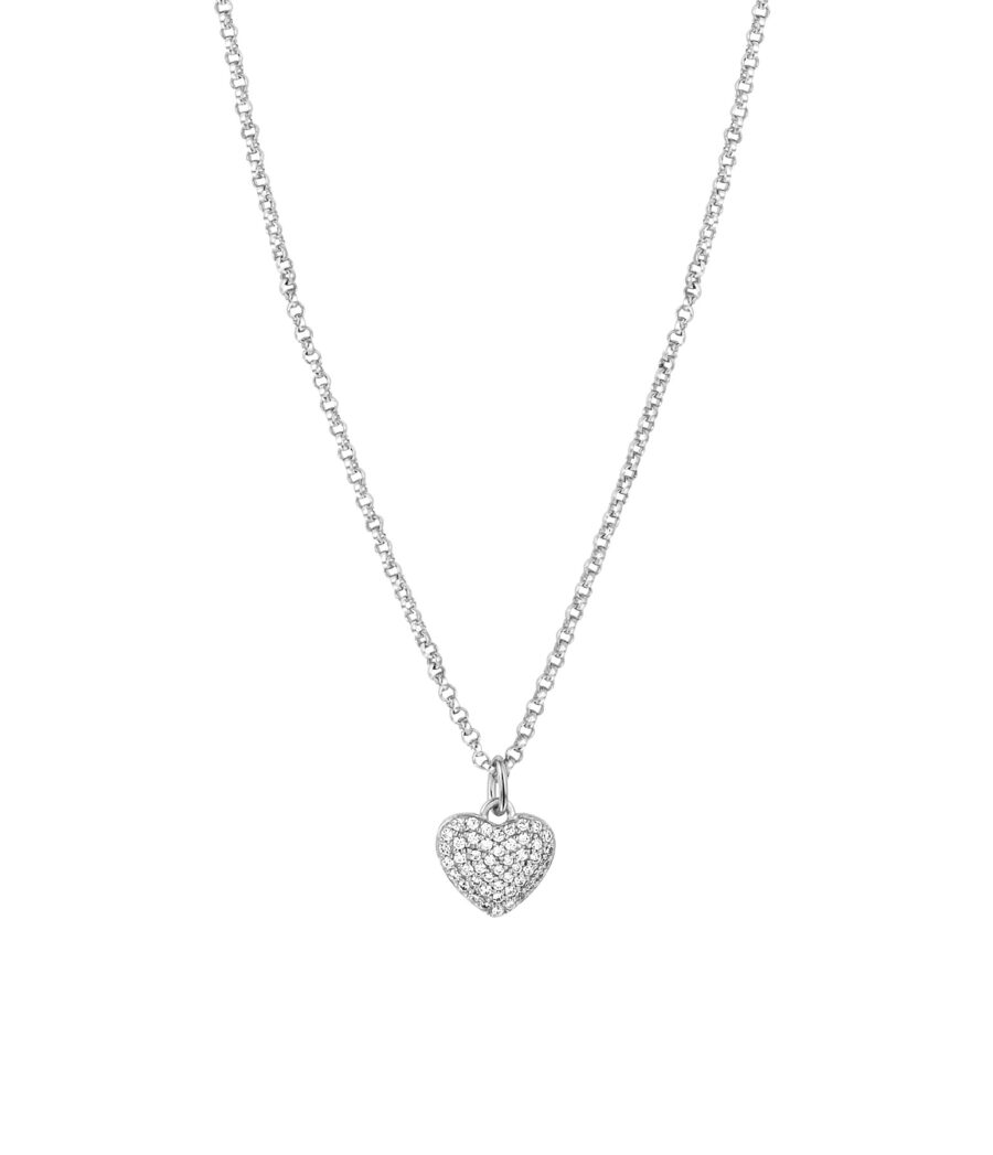 Herz mit Zirkonia Kette 1447