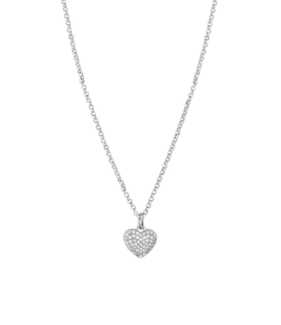 Herz mit Zirkonia Kette 1447