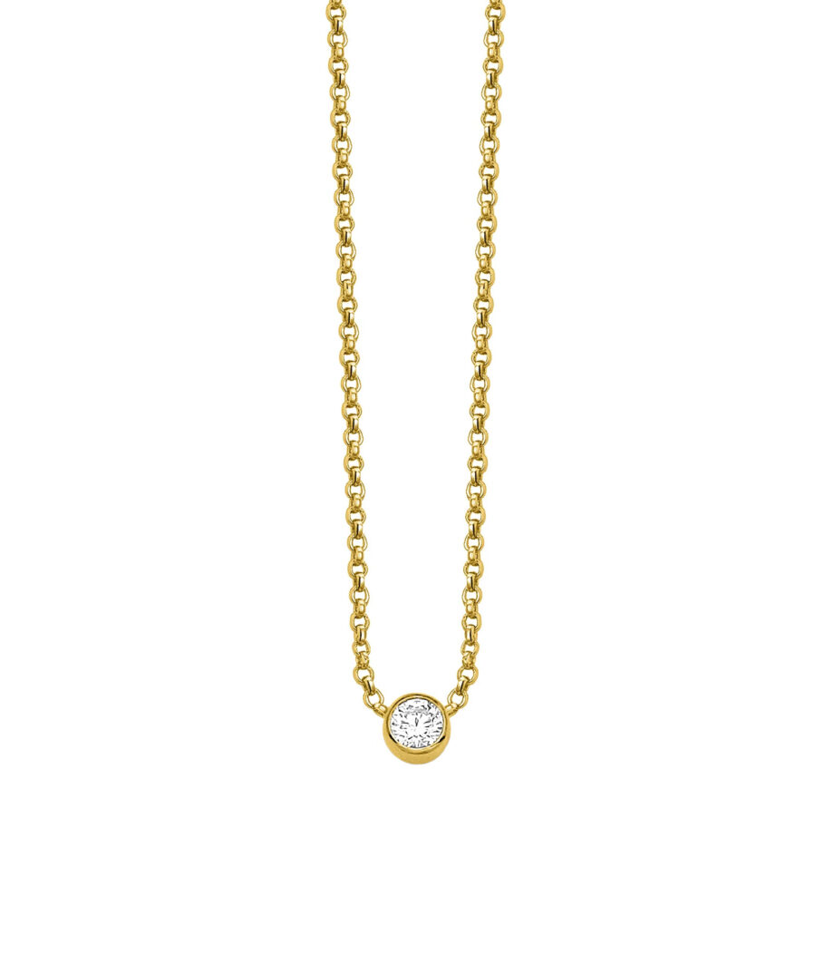 Kette mit einem Zirkonia 1289