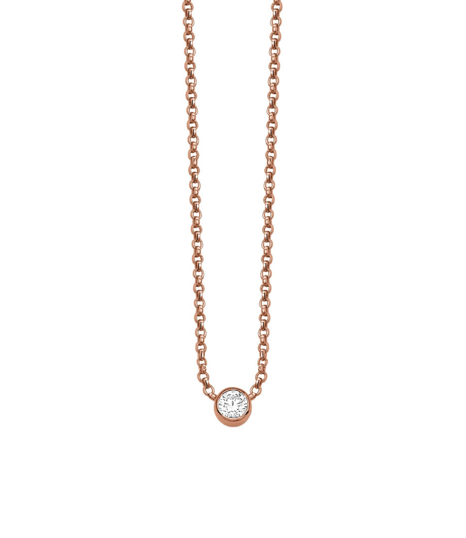 Kette mit einem Zirkonia 1289