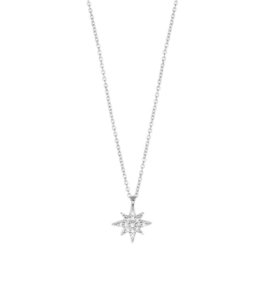 Stern mit Zirkonia Kette 1599