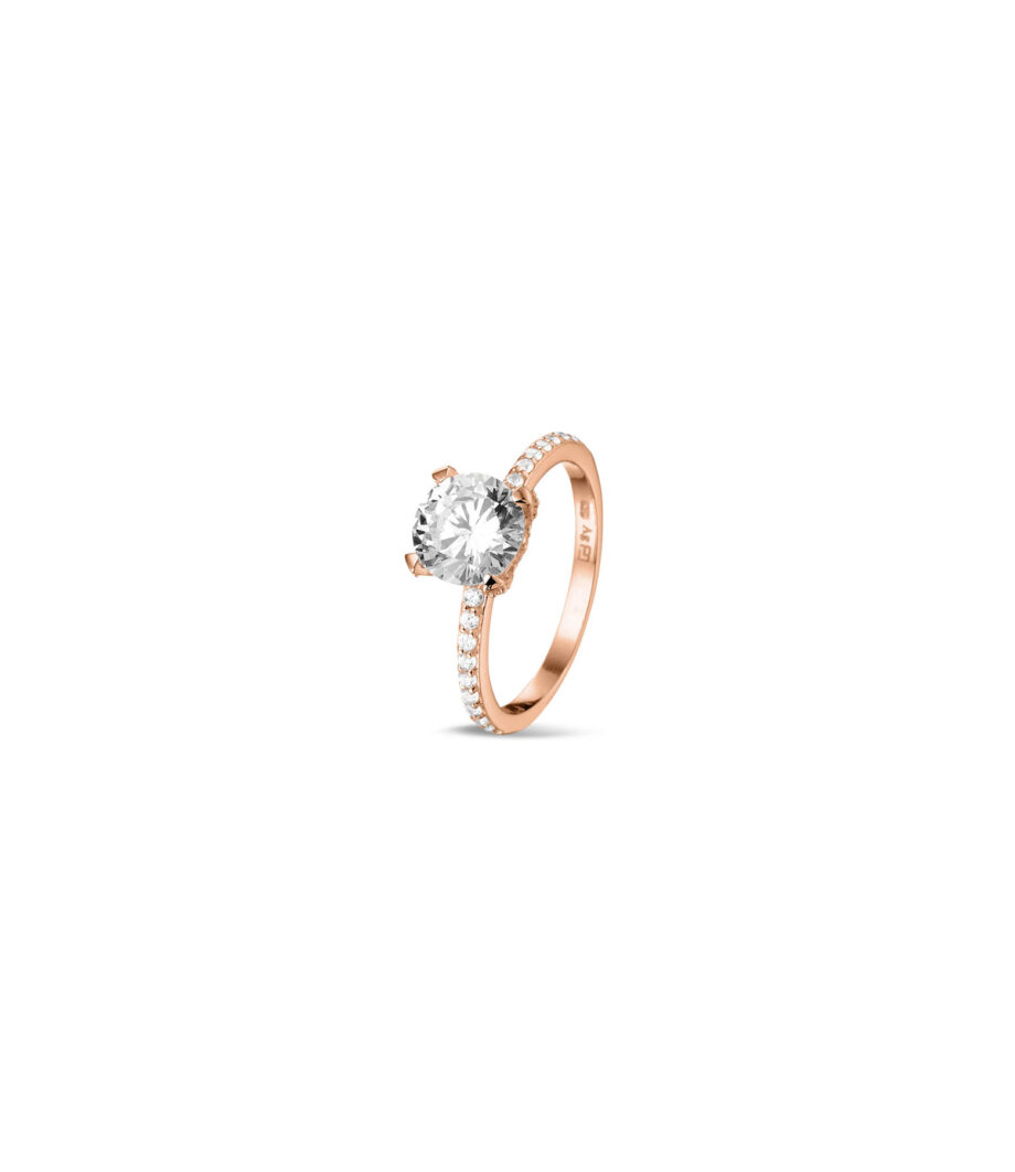 Ring mit Zirkonia 1565