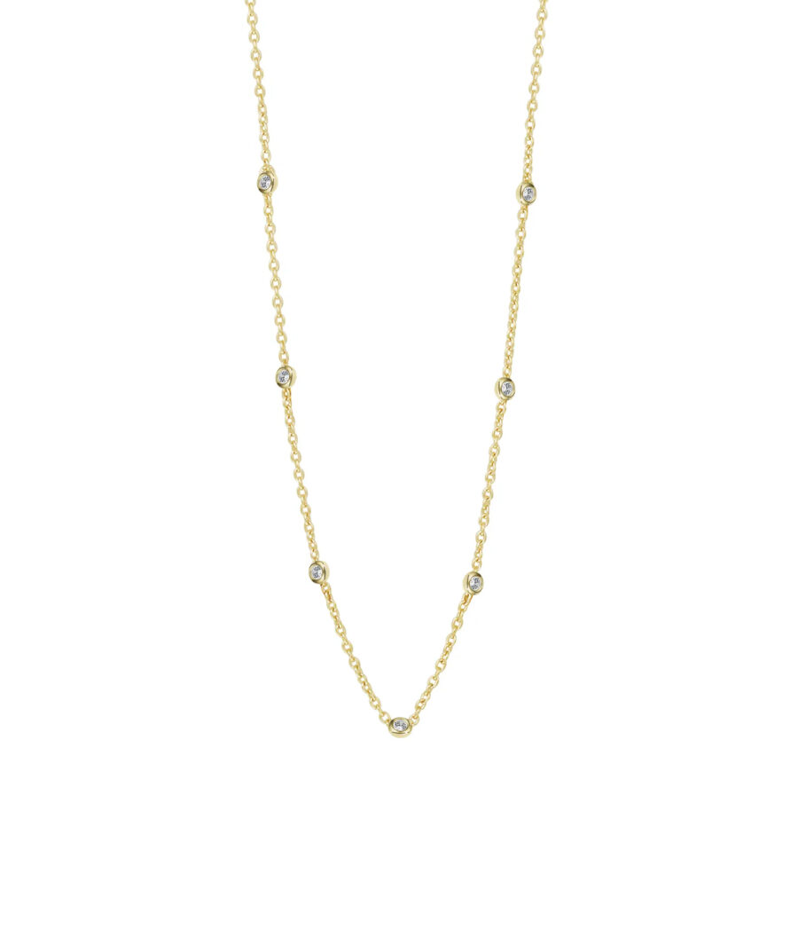 Kette lang mit Zirkonia 1787