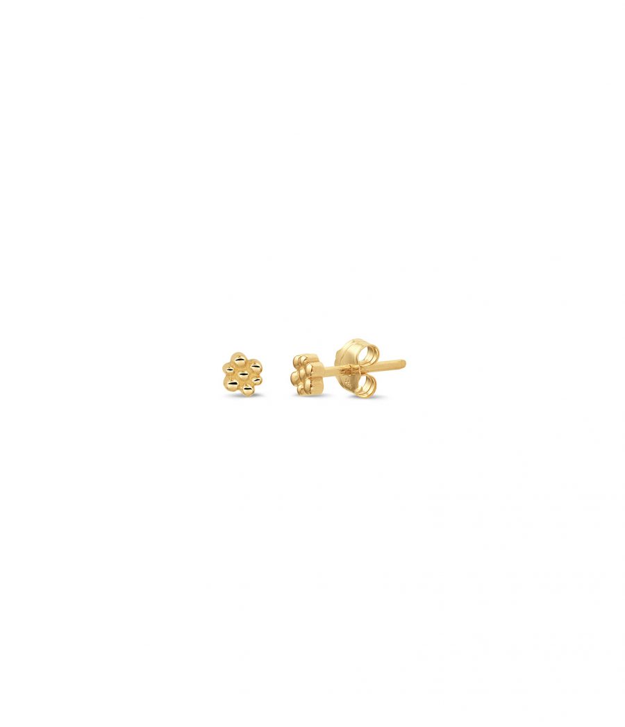 18 Karat Little Flower Ohrstecker 1861