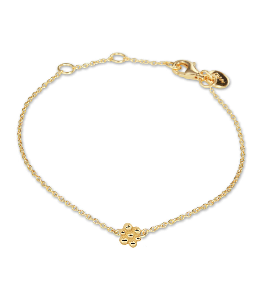 18 Karat Little Flower Armband 1863