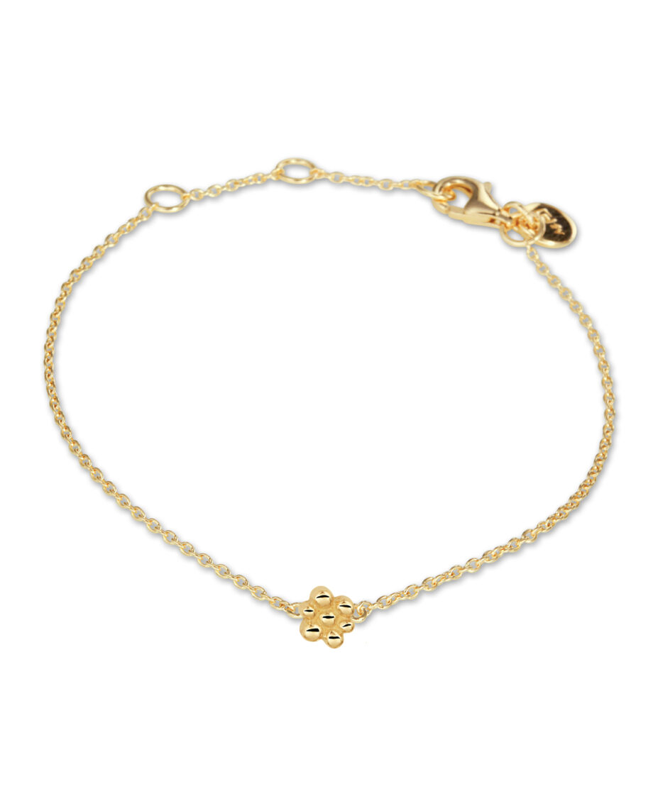 18 Karat Little Flower Armband 1863