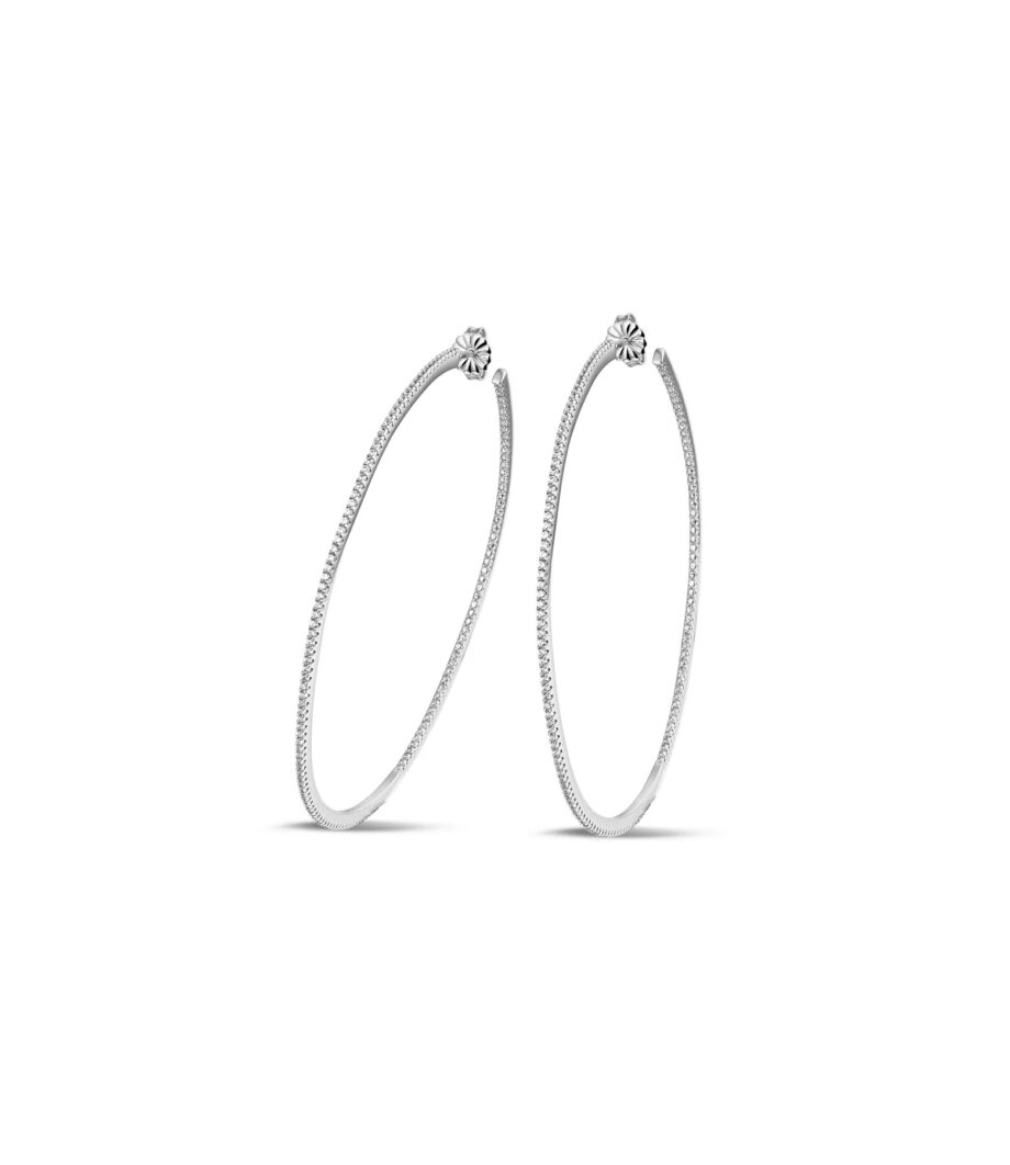 Creolen Zirkonia gross 1431