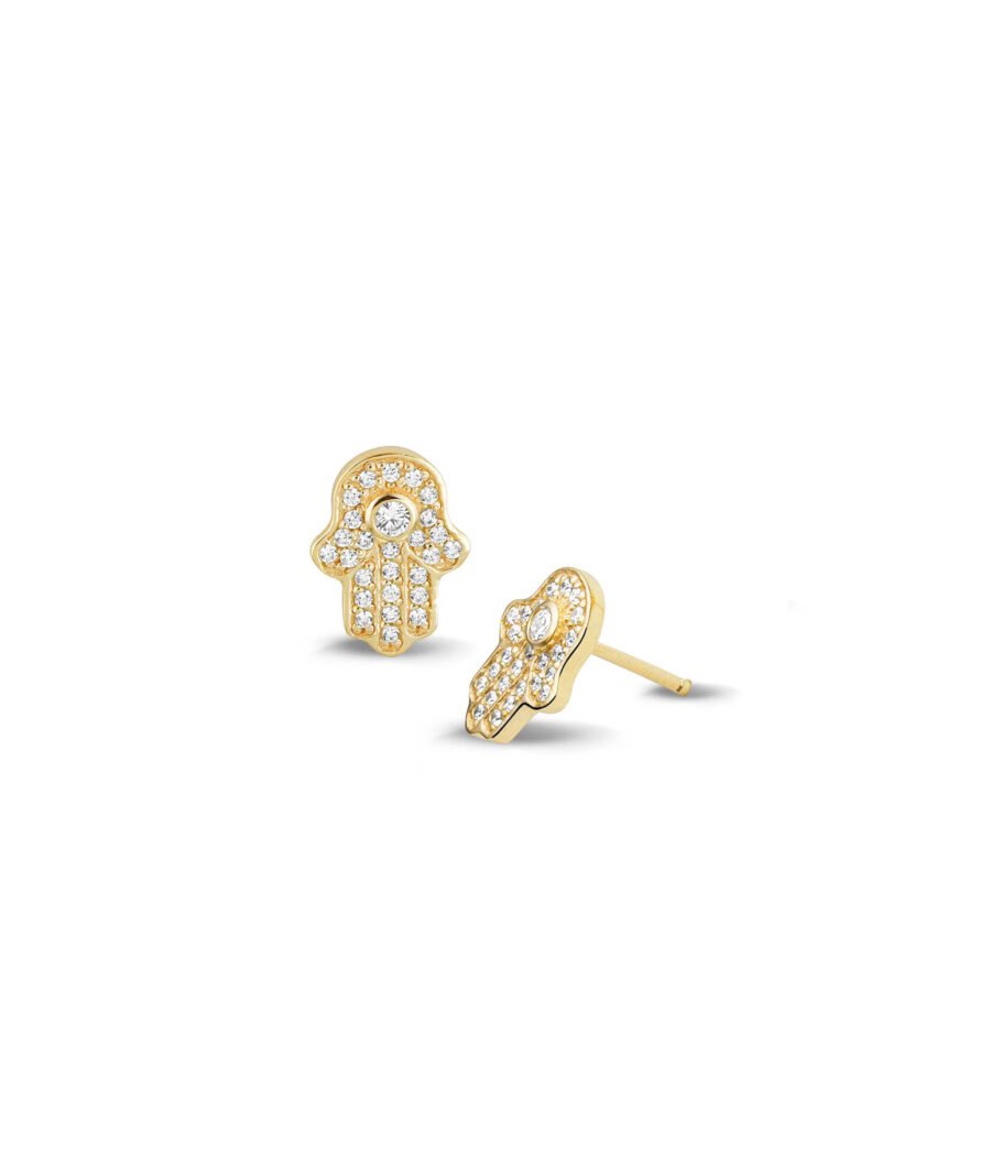 Hand der Fatima Ohrstecker 1498