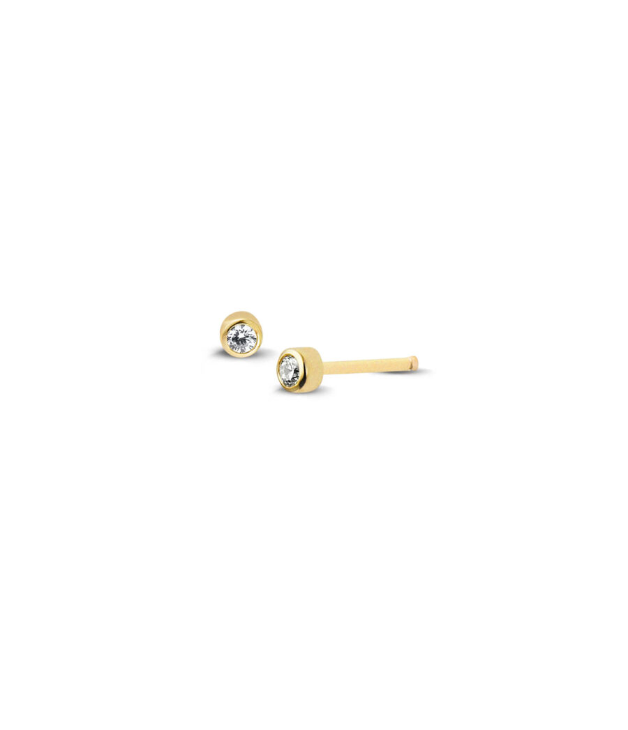 18 Karat Diamant Ohrstecker 1645