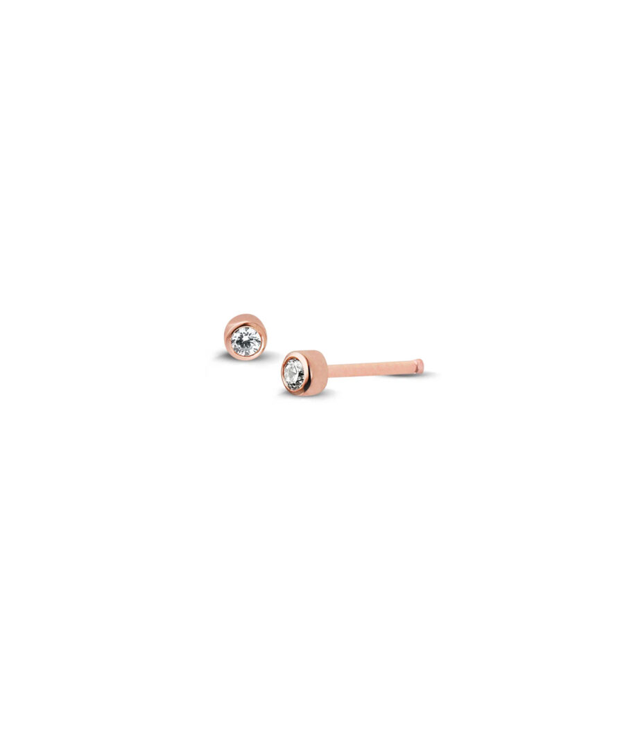 18 Karat Diamant Ohrstecker 1645