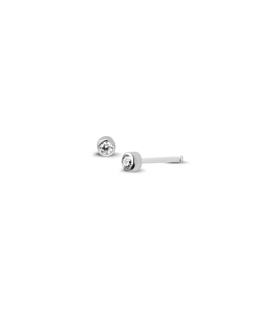 18 Karat Diamant Ohrstecker 1645