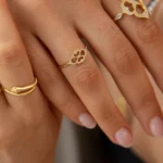 14 Karat Alhambra fine Ring 2090
