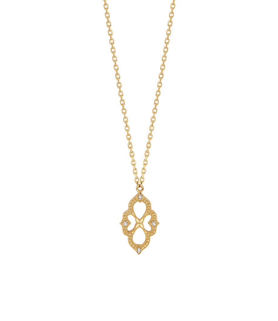 14 Karat Alhambra fine Kette 2088