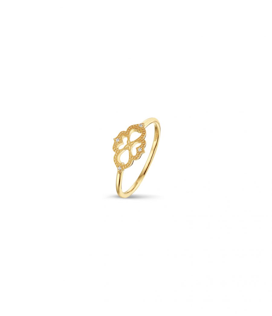 14 Karat Alhambra fine Ring 2090