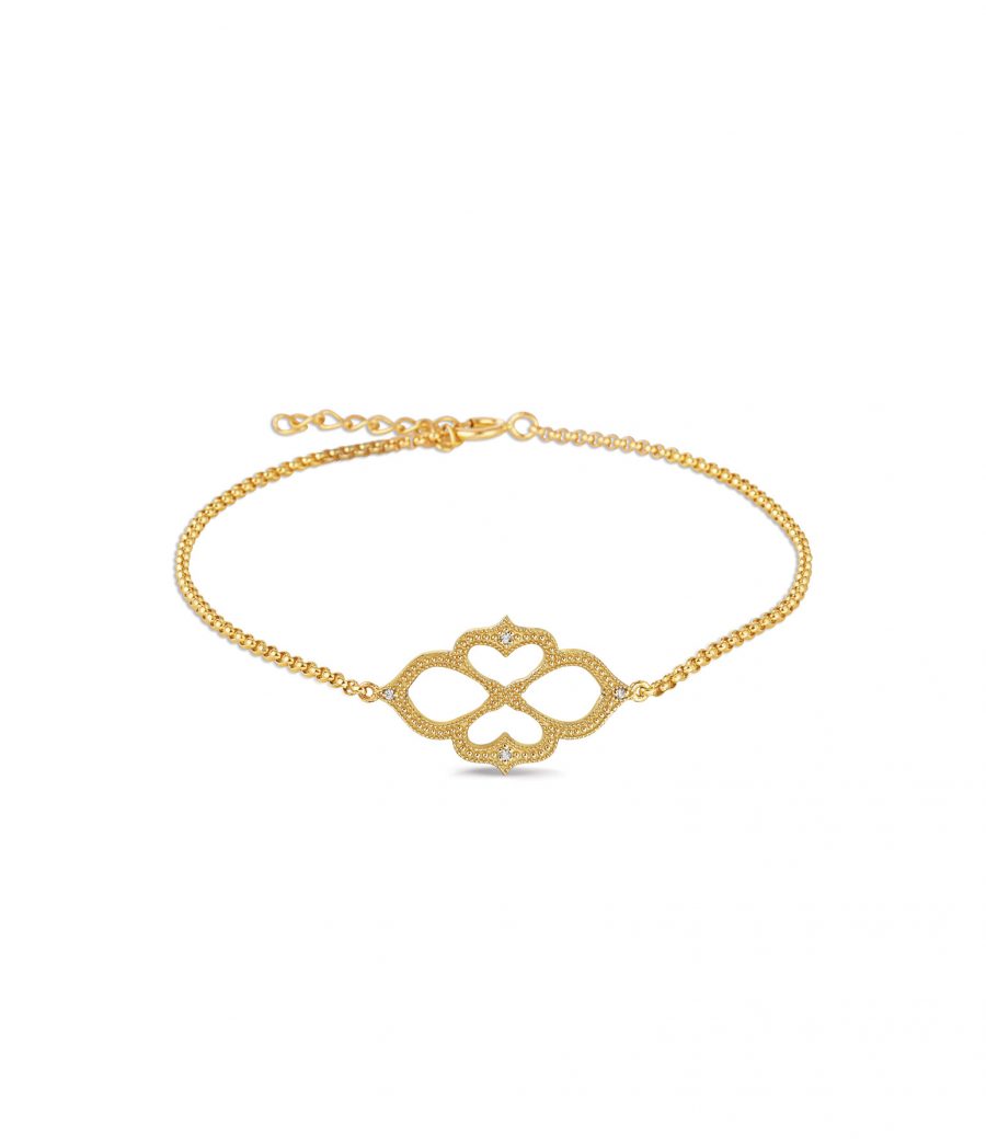 14 Karat Alhambra fine Armband 2092