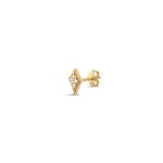14 Karat Alhambra fine Einzel Ohrstecker 2093