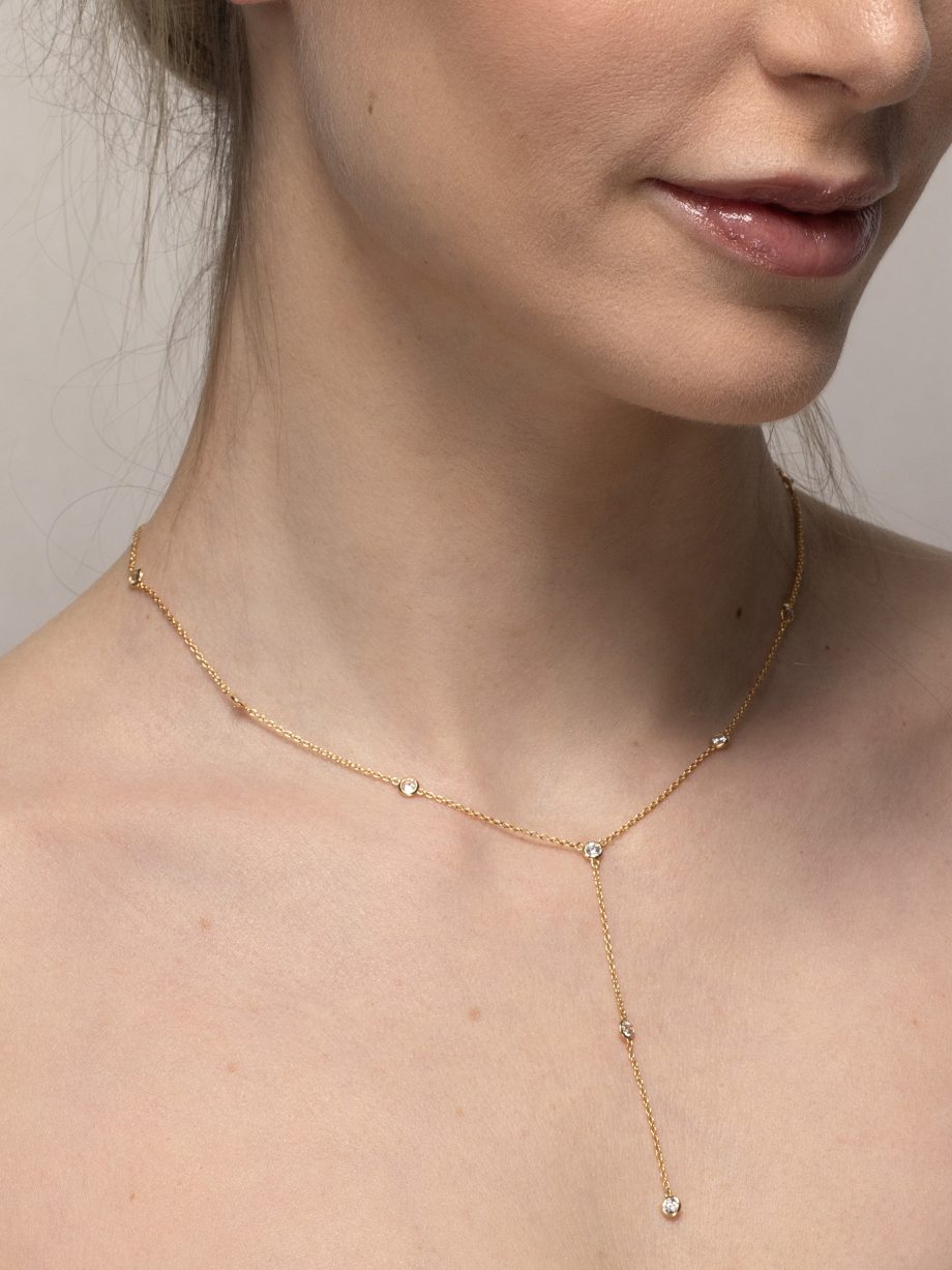 Kette mit Zirkonia 1970