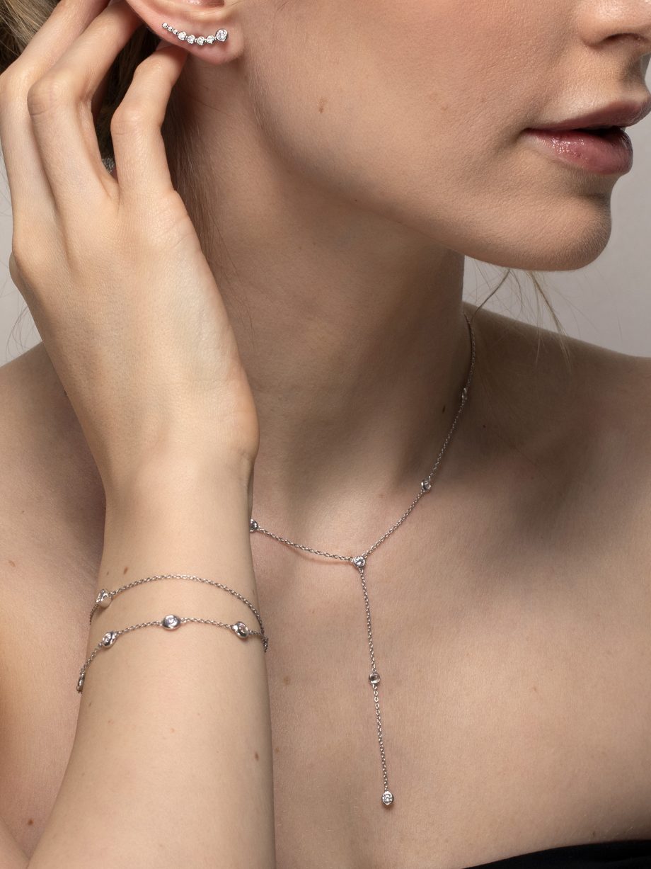 Kette mit Zirkonia 1970
