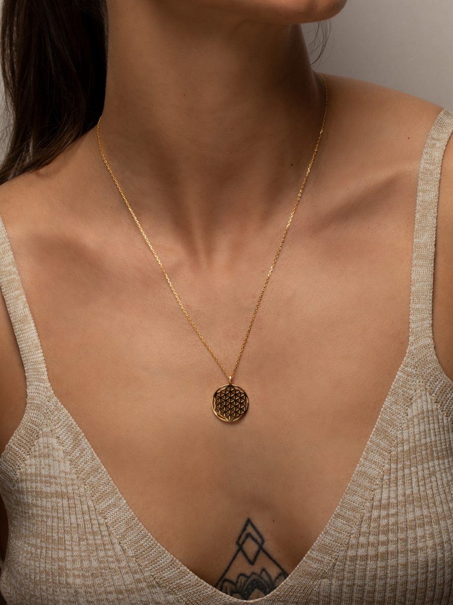 Blume des Lebens Kette 1523