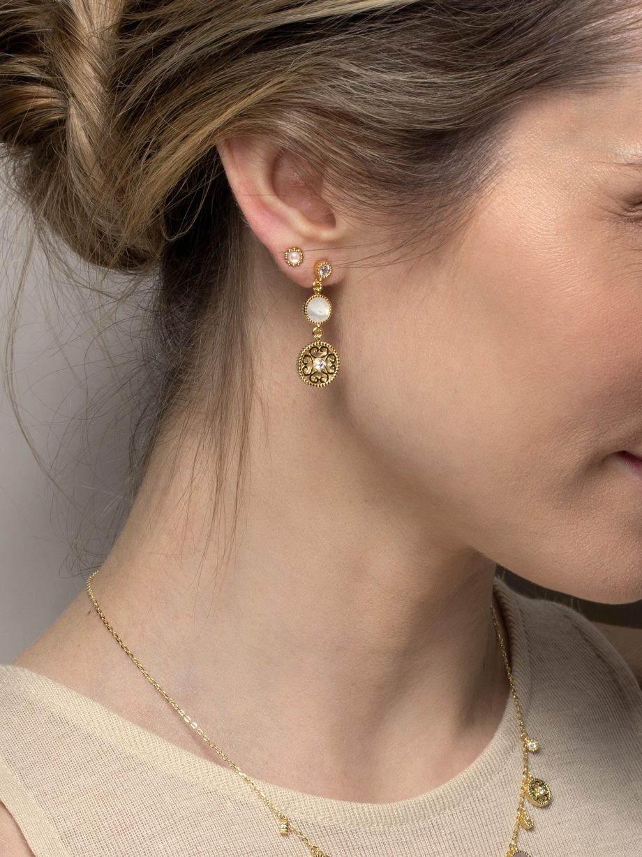 Harmony Naturstein Ohrstecker 2042