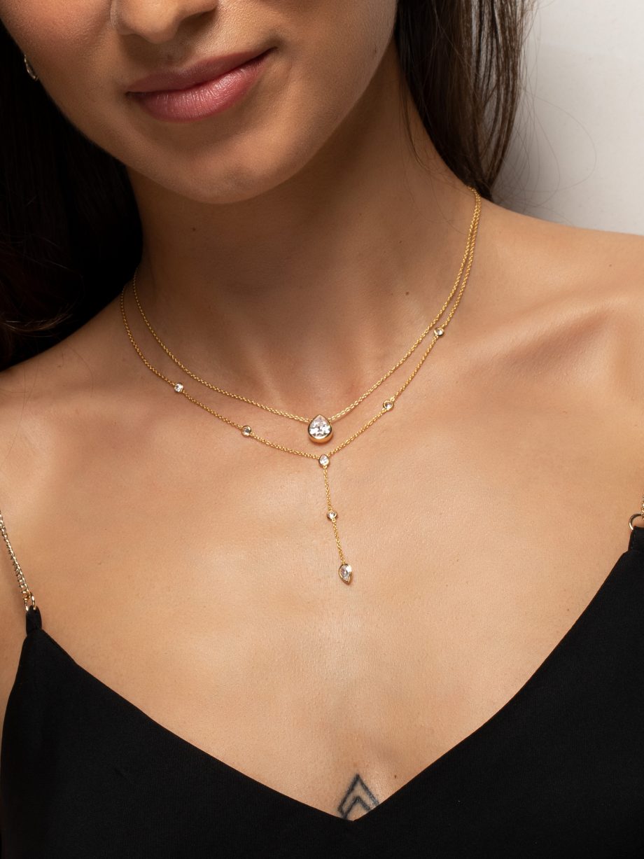 Timeless Tropfen Kette 2071