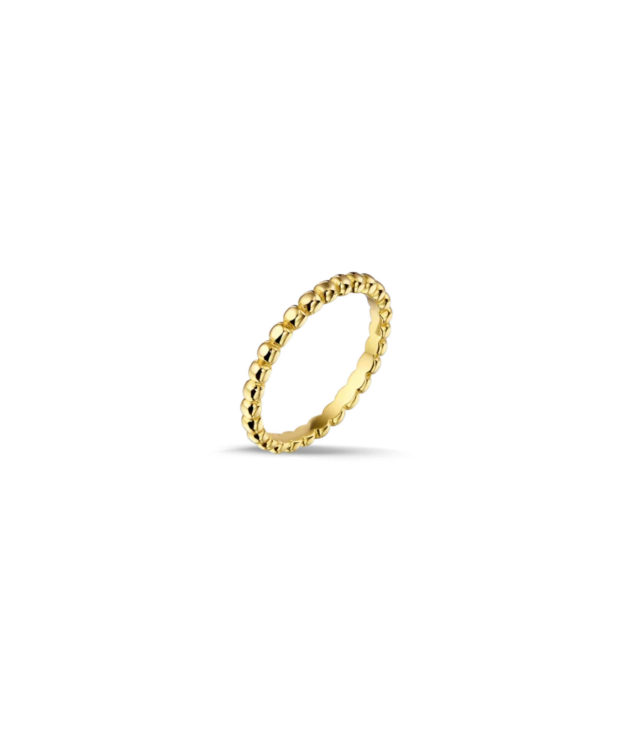 14 Karat Ring aus Kugeln