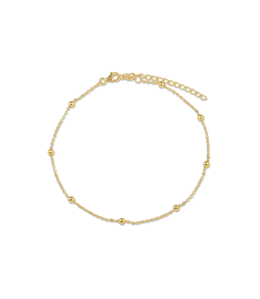 Fusskette mit Kugeln 1517