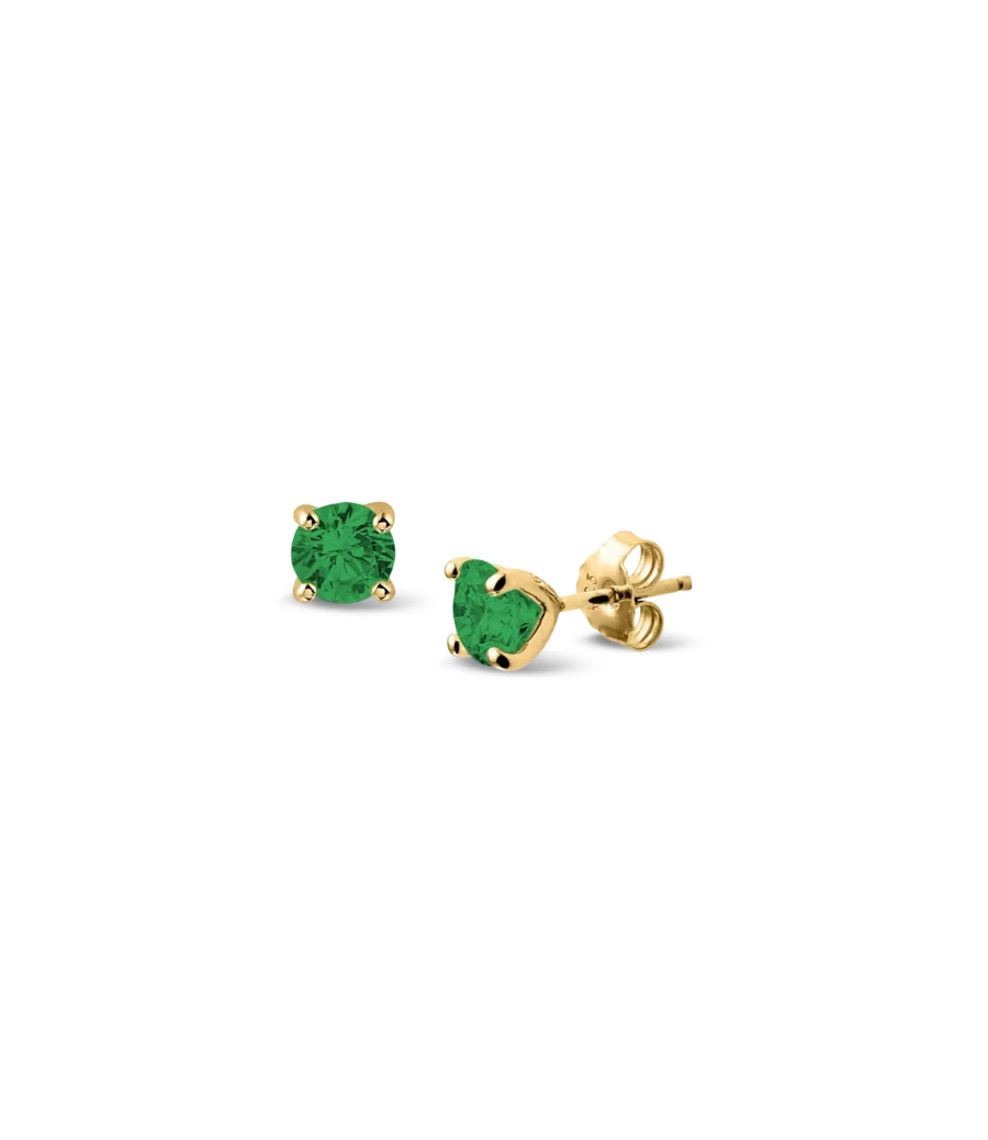 Ohrstecker mit Zirkonia 4mm 1560