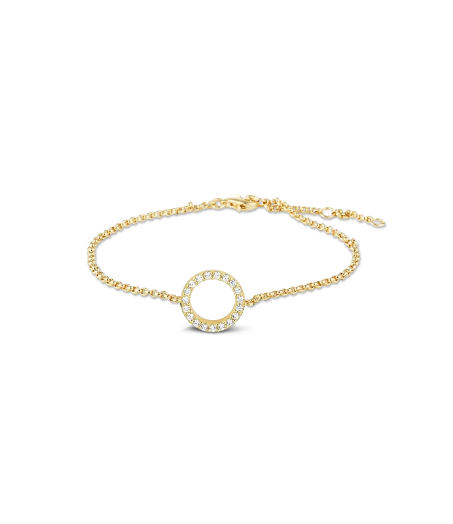 Armband mit Zirkonia-Kreis