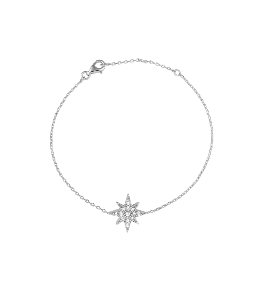 Armband mit Zirkonia-Stern
