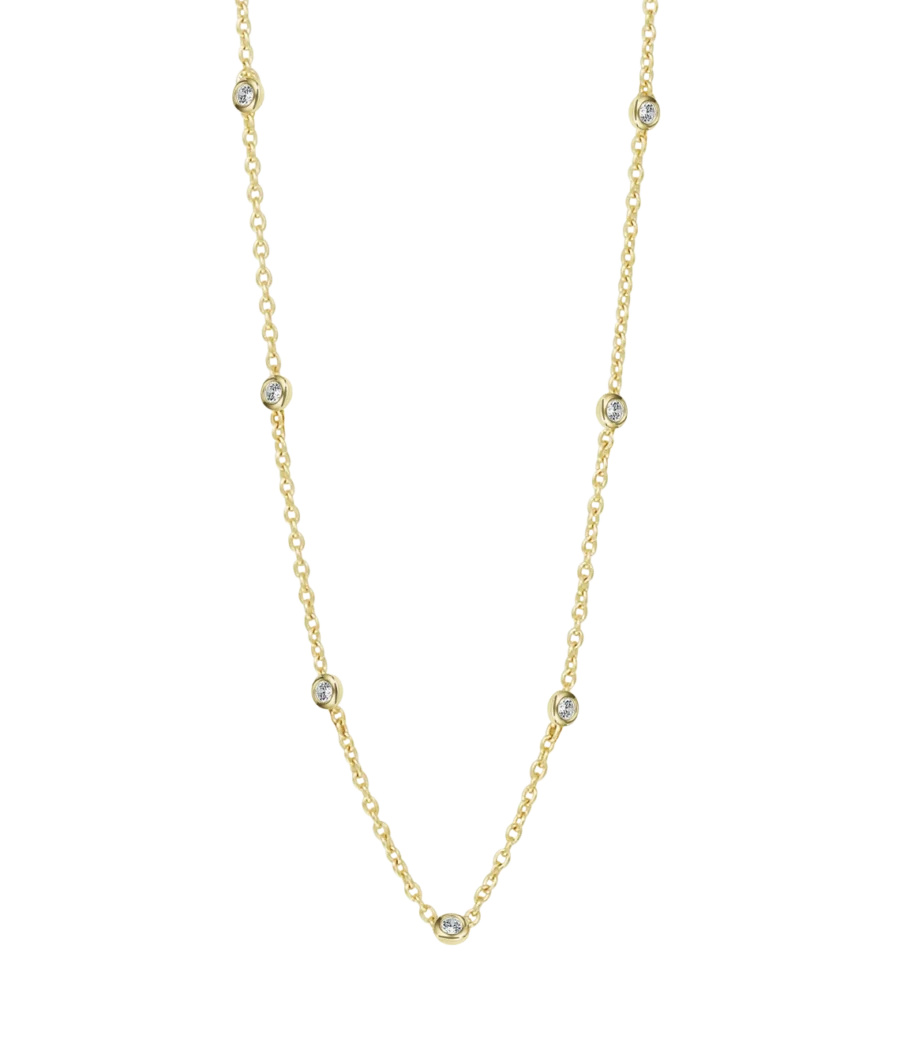 Halskette mit Zirkonia