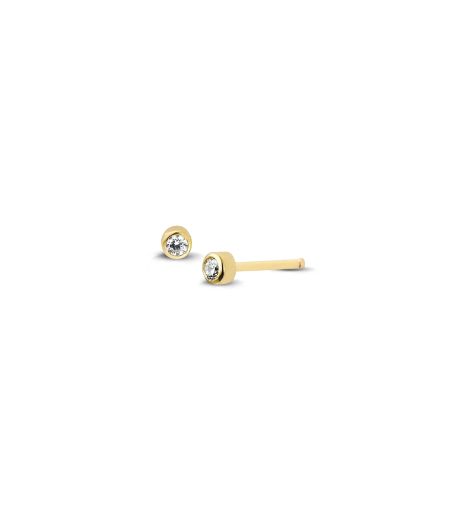 18 Karat Diamant Ohrstecker 1645