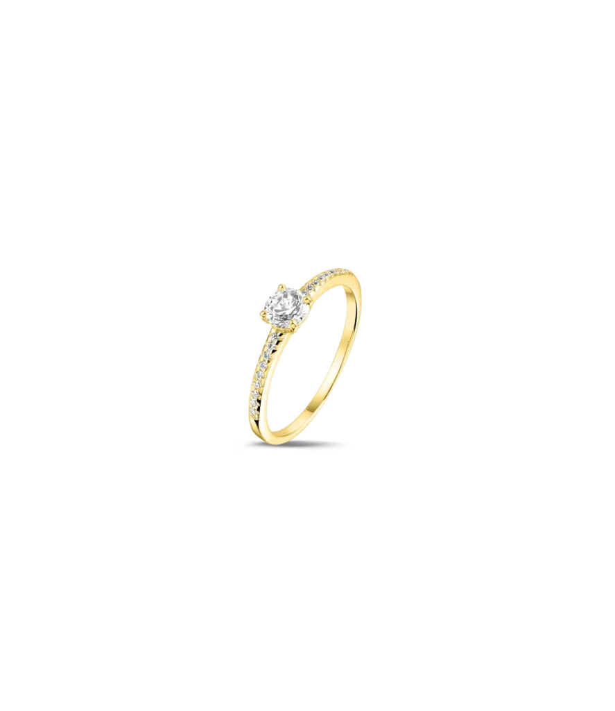 Ring mit Zirkonia