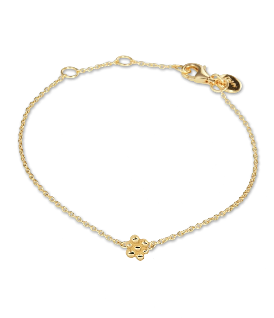 18 Karat Little Flower Armband 1863