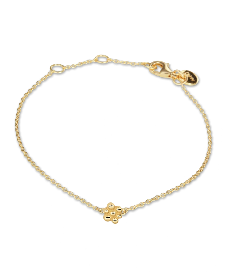18 Karat Little Flower Armband 1863