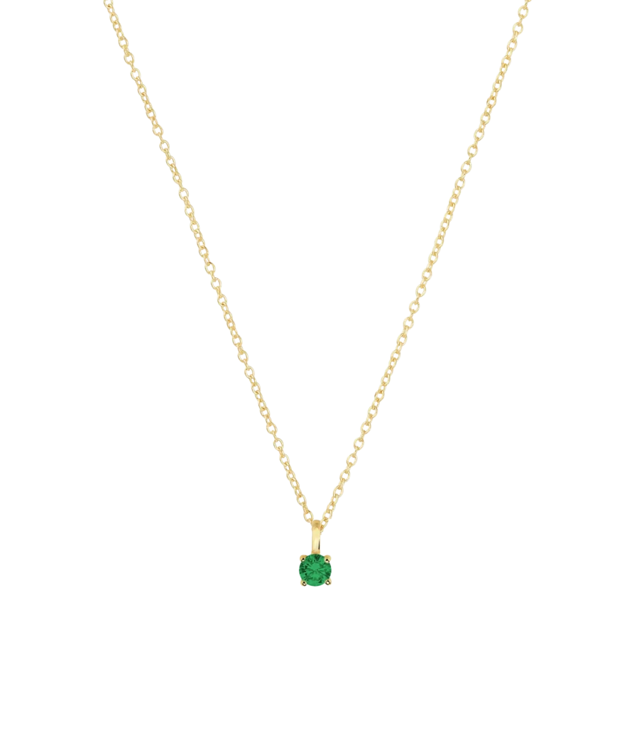 Kette mit Zirkonia Anhänger 4mm 1891