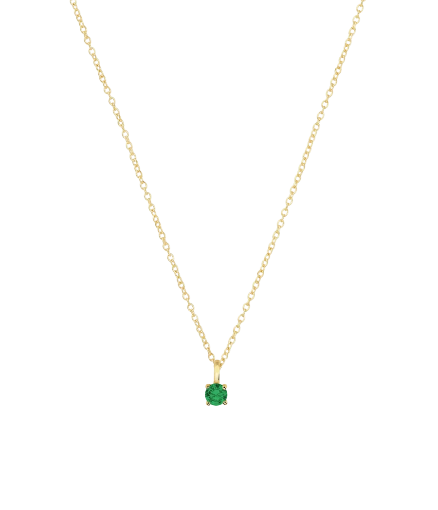Kette mit Zirkonia Anhänger 4mm 1891