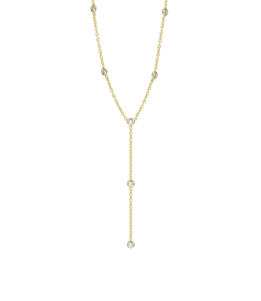 Kette mit Zirkonia 1970