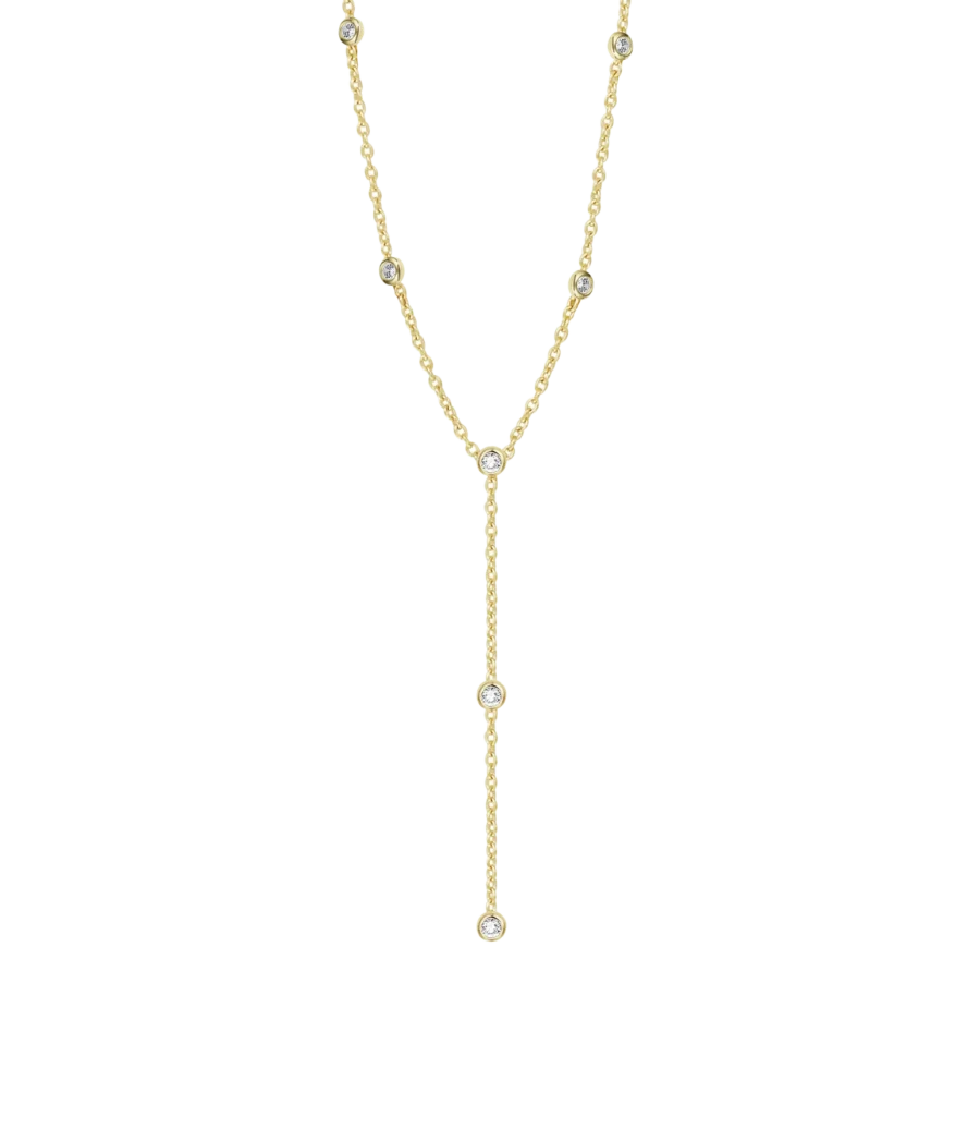 Kette mit Zirkonia 1970