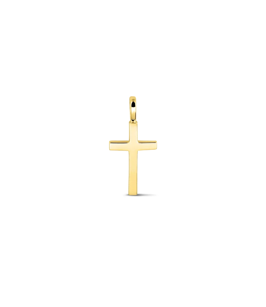 14 Karat Kreuz Anhänger 1972