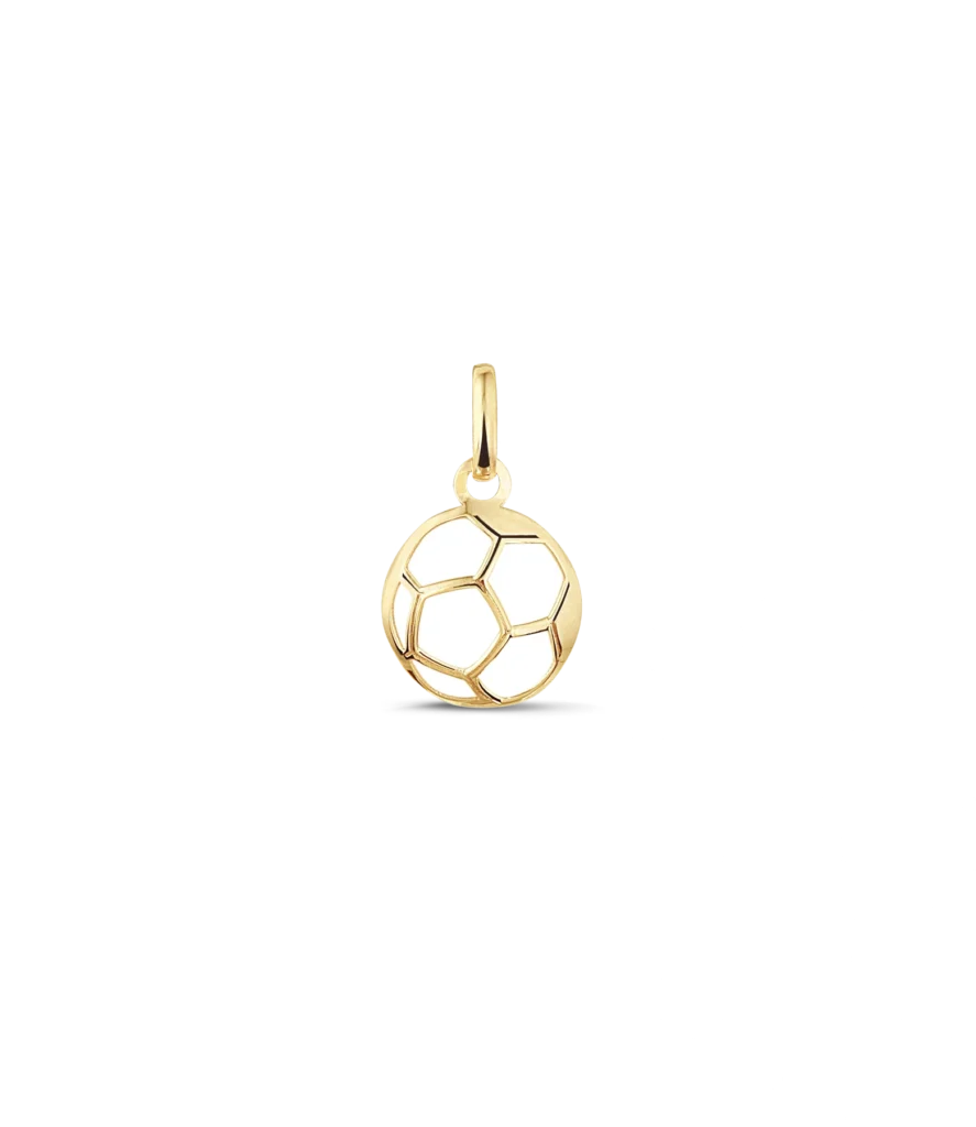 14 Karat Anhänger Fussball