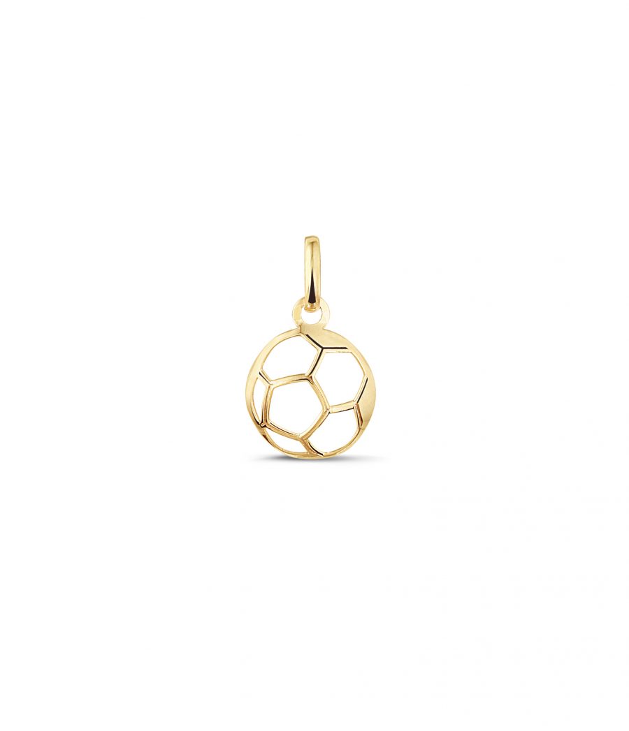 14 Karat Fussball Anhänger 1988