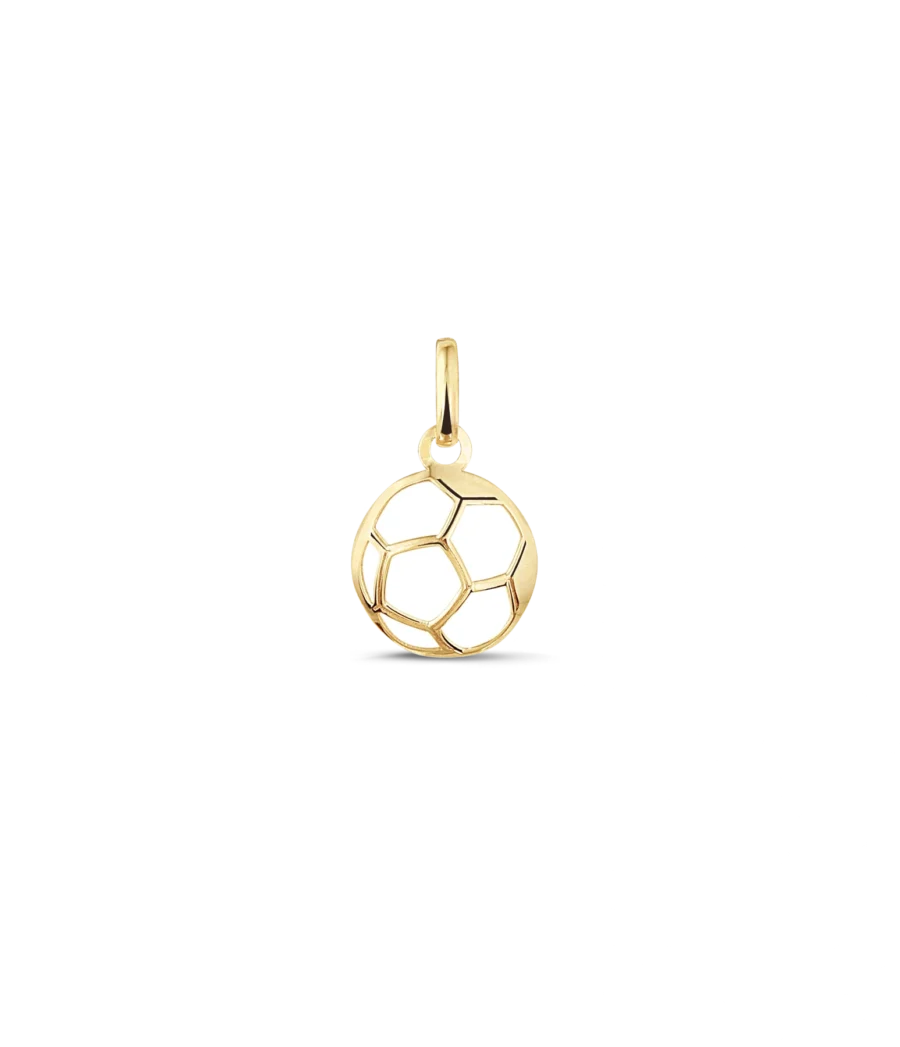 14 Karat Fussball Anhänger 1988
