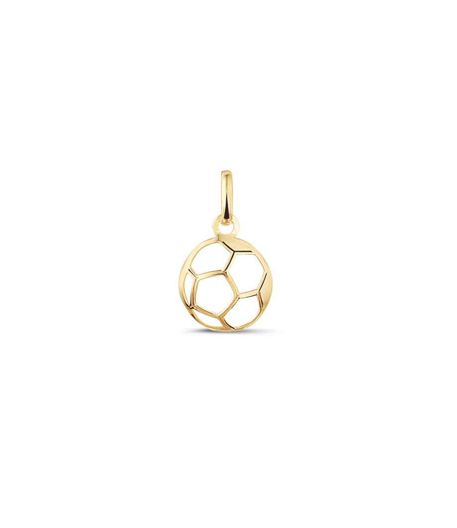 14 Karat Fussball Anhänger 1988