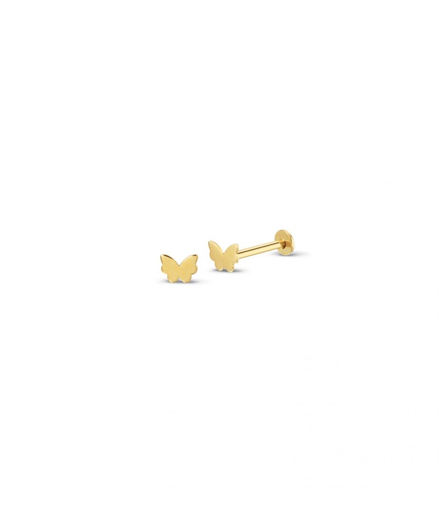 14 Karat Schmetterling Piercing 2002