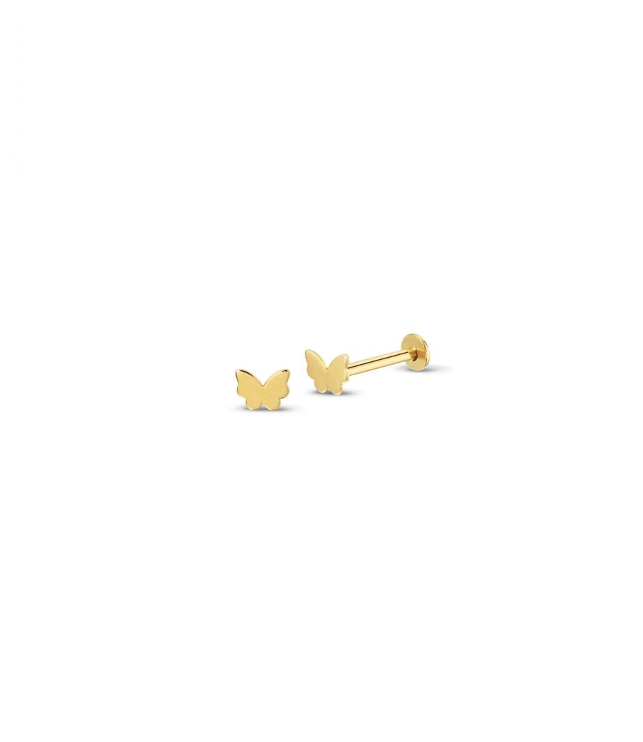 14 Karat Schmetterling Piercing 2002
