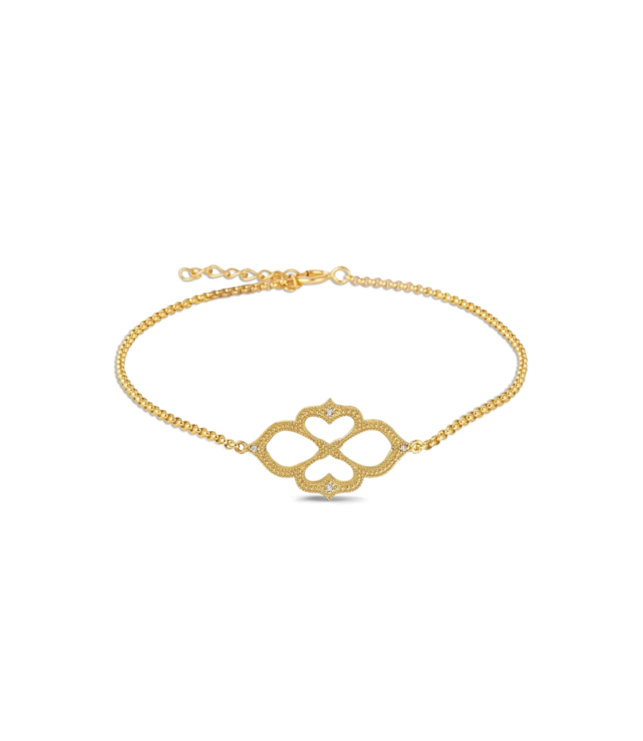 14 Karat Alhambra fine Armband 2092