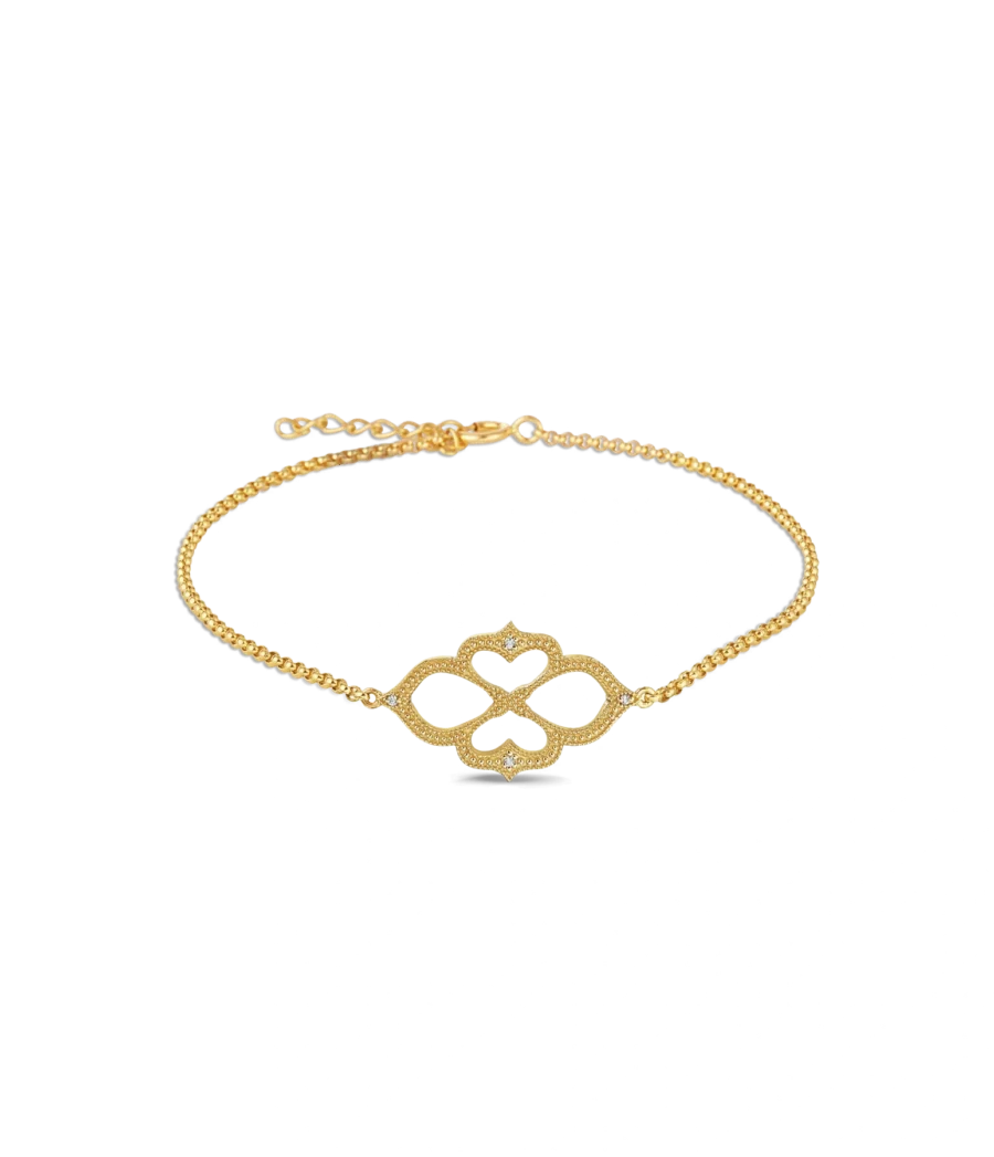 14 Karat Alhambra fine Armband 2092