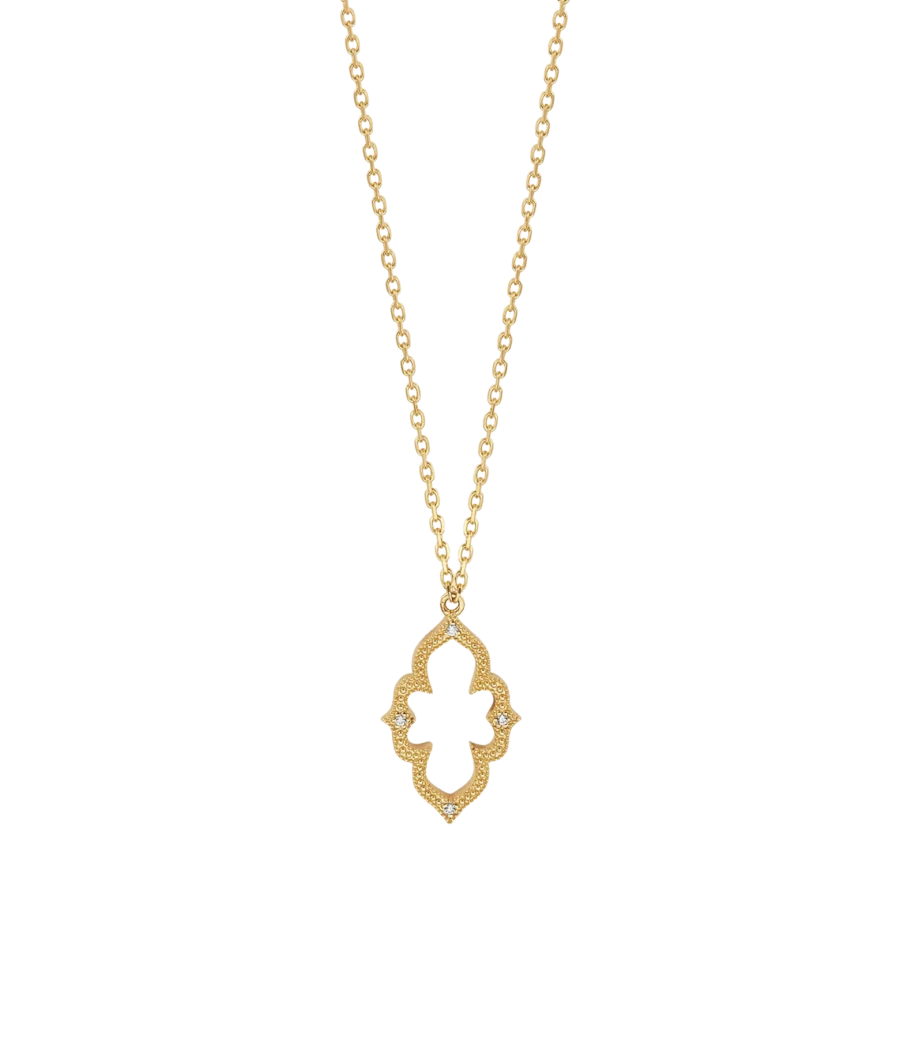 14 Karat Alhambra fine Kette 2094