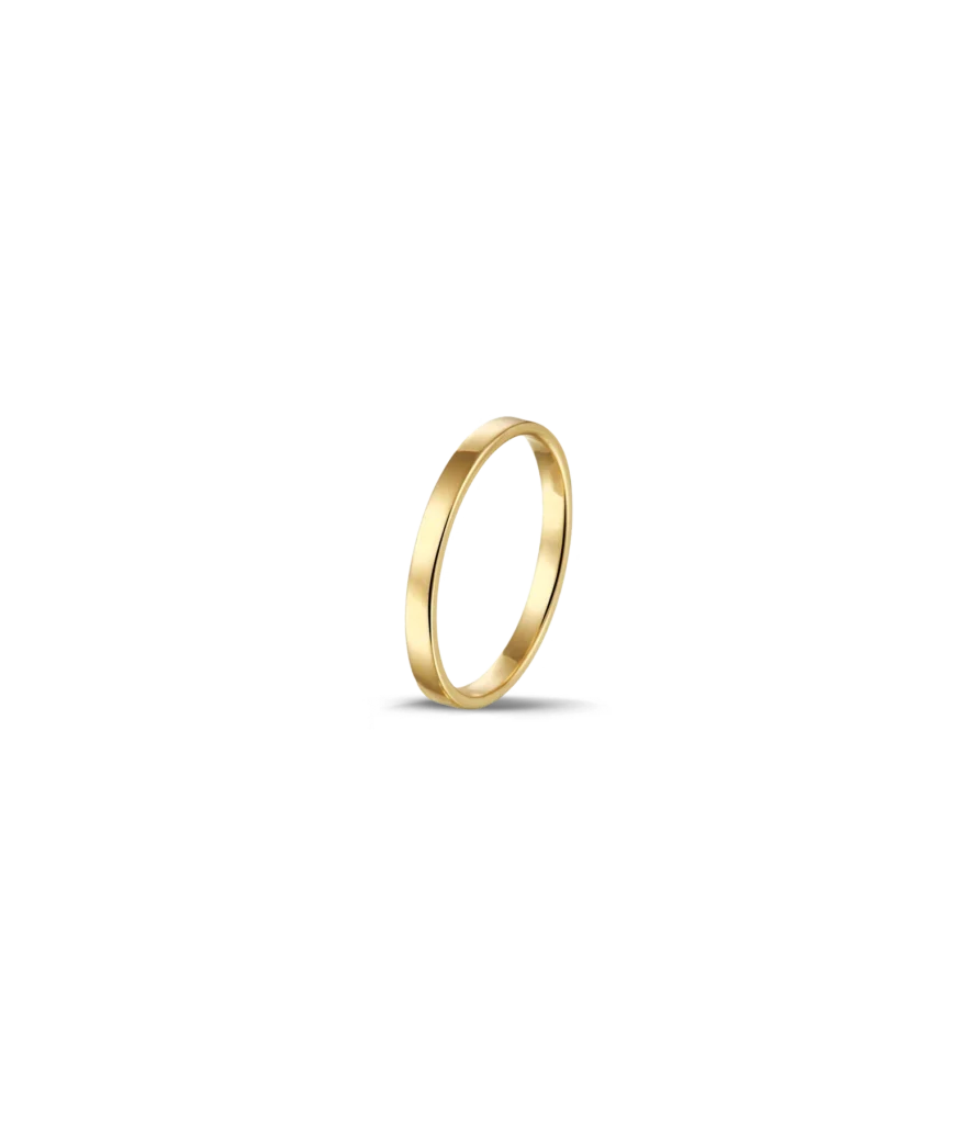 14 Karat Ring schmal